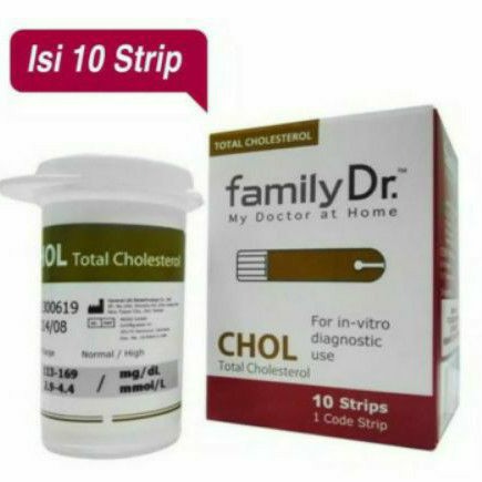 Strip cholesterol family Dr 10 strip