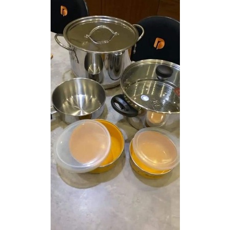 SET PANCI STAINLESS STEEL MAXIM ULTIMA