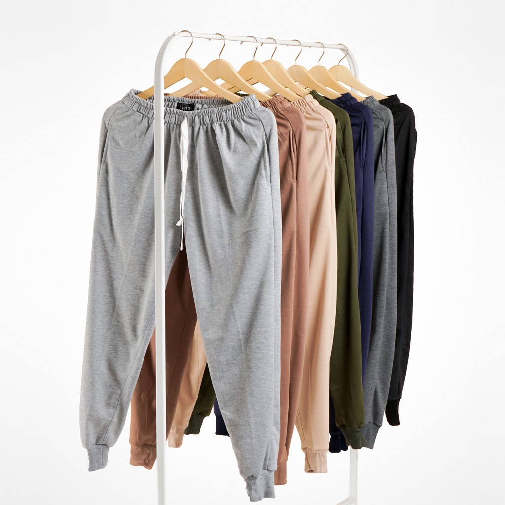 Celana Jogger Training Unisex | Celana Joger Panjang | Jogger Pants | Celana Panjang Polos