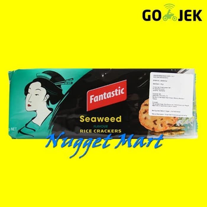 

Fantastic Seaweed Rice Crackers 100 gr