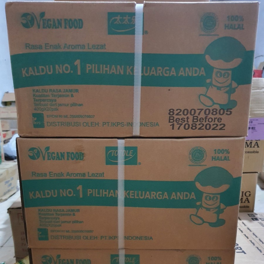 

1KARTON 400G TOTOLE KALDU JAMUR VEGETARIAN MOKOCENG 400G VEGETARIAN