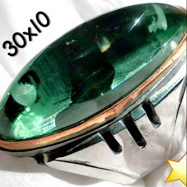 Batu Cincin Pandan Suji Kristal