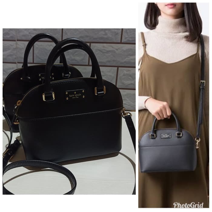 TAS WANITA KATE SPADE ORIGINAL - KATE SPADE CARLI MINI BLACK