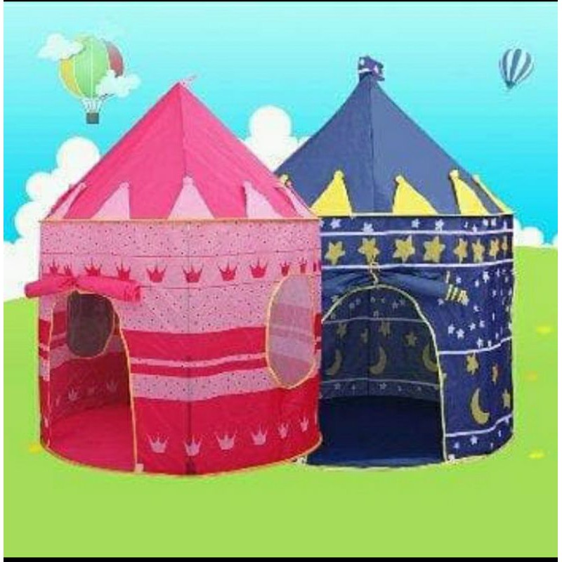 castle / tenda tempat bermain anak tenda istana kerucut jumbo