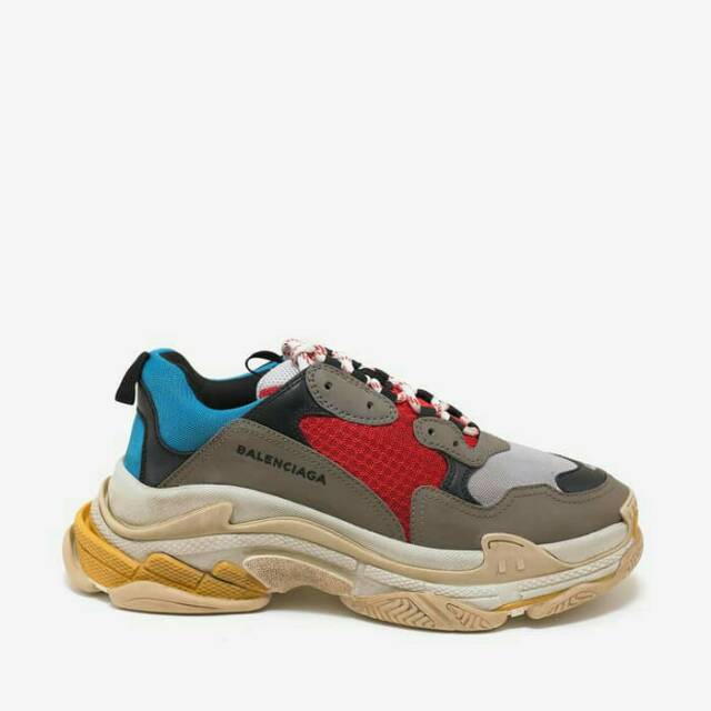 Balenciaga Triple S Grey/Red/Blue