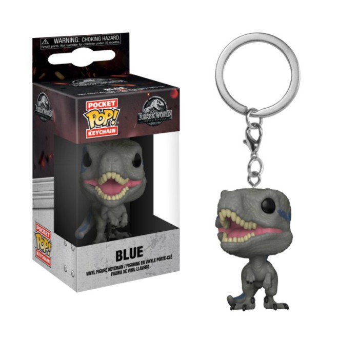 Funko Pocket POP Keychain Movies Jurassic Park Fallen Kingdom - Blue murah Berkualitas