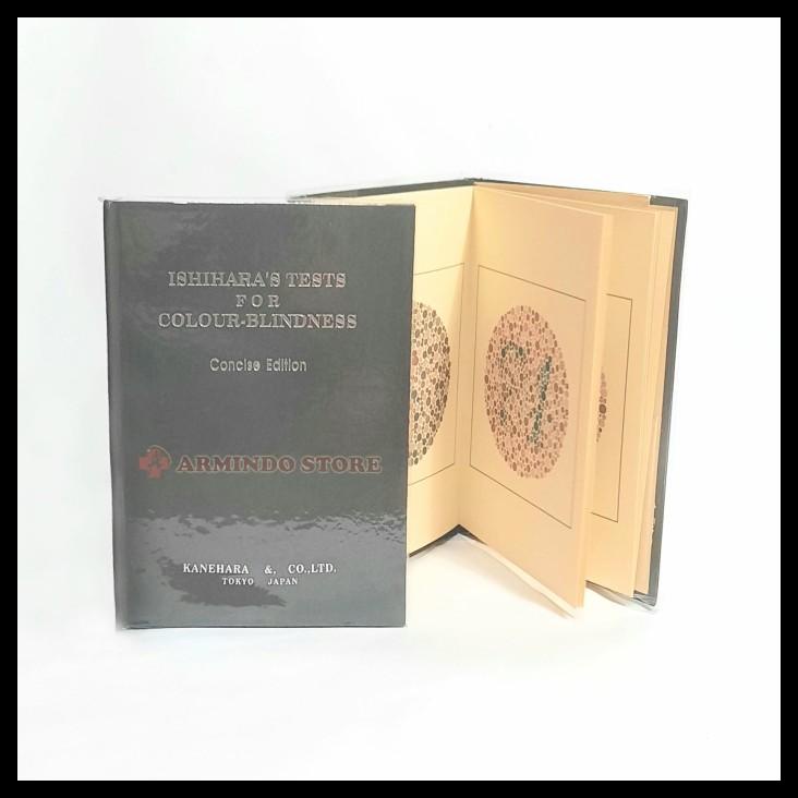 

TERBARUU!! Buku Isihara Buku Tes Buta Warna Ishihara Book COD