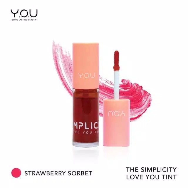 YOU The Simplicity Love You Tint lip tint pewarna bibir lipstick bibir