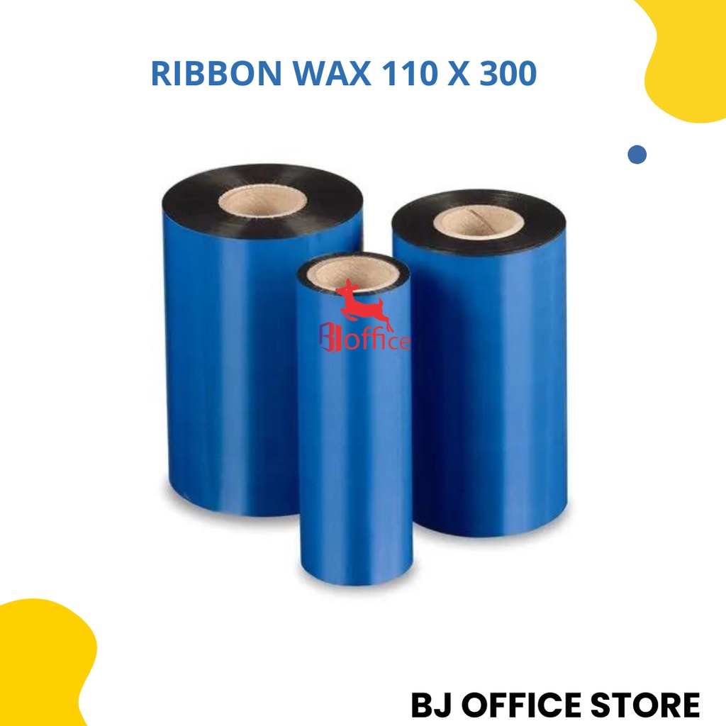 

RIBBON BARCODE PREMIUM WAX 110 X 300 METER