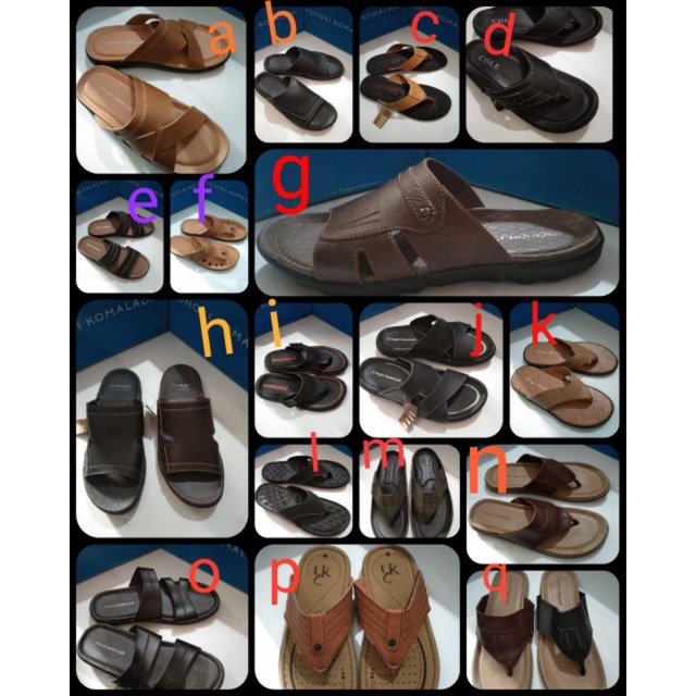 sandal jepit pria casual merk yongki komaladi