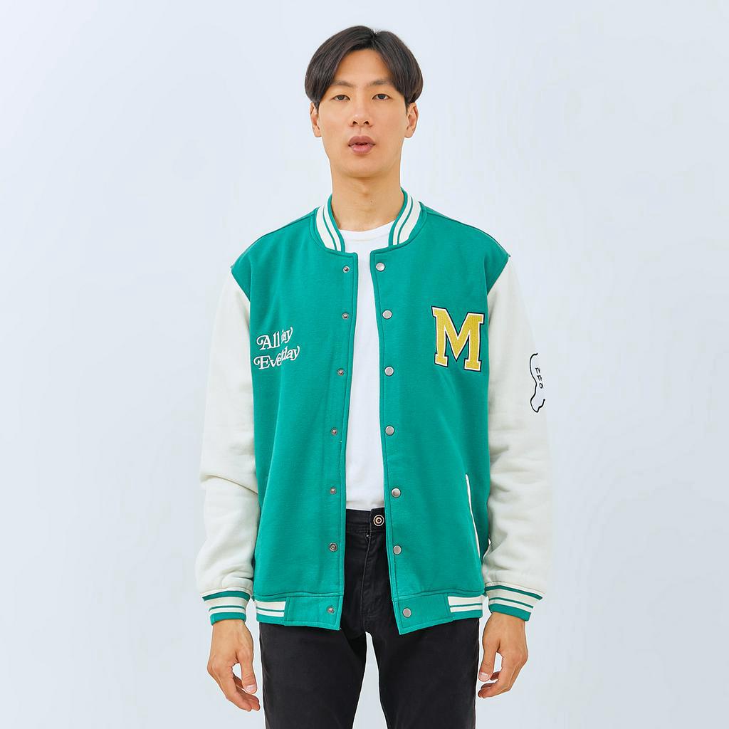 M231 Jaket Varsity All day Every Day Hijau 2703C
