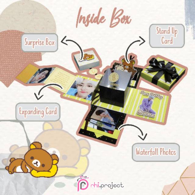 

Exploading Box | Explosion Box 1 Layer (Preorder) | KADO MURAH | KADO ULANG TAHUN