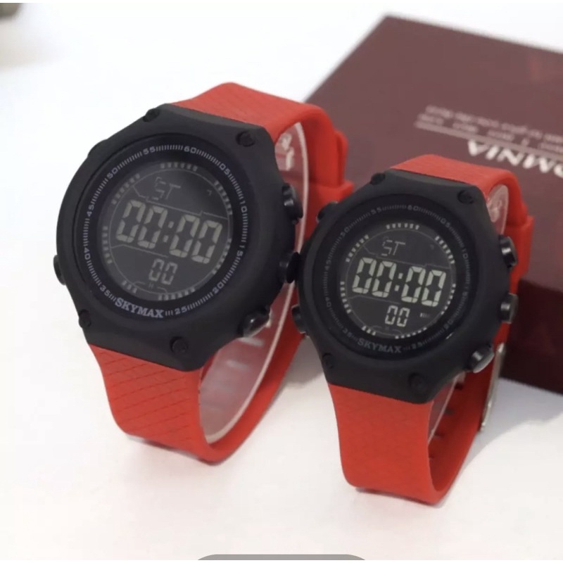 Jam Tangan Skymax couple Jam tangan Skymax pria wanita tahan air bisa di bawa berenang