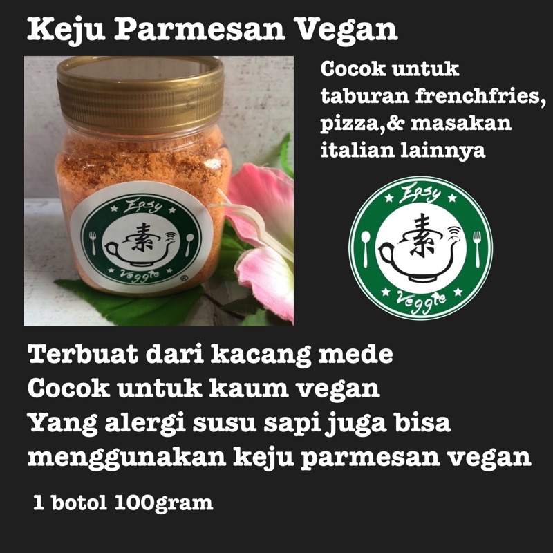 

Keju Parmesan Vegan