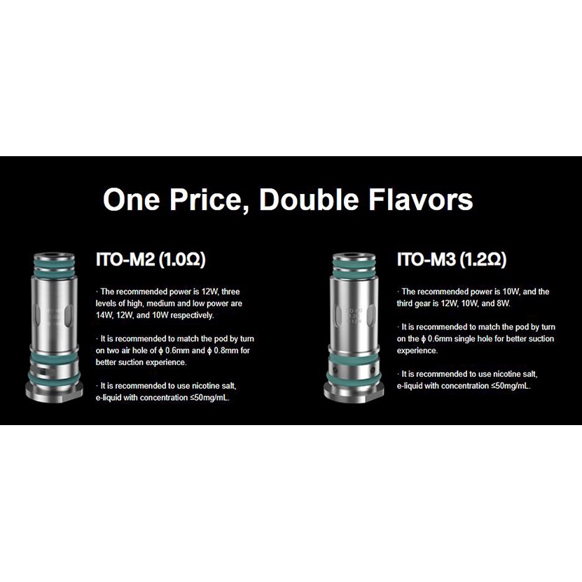 COIL VOOPOO DORIC ITO REPLACEMENT COIL AUTHENTIC 100%