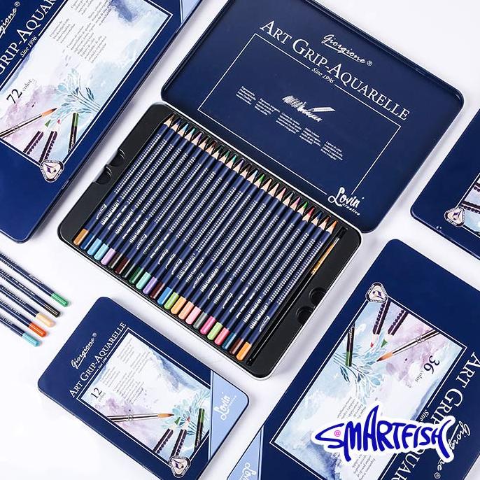 

[✨SALE✨]Smartfish Oil Pensil Warna Dengan Kualitas Tinggi 12/48/72 WaterColor