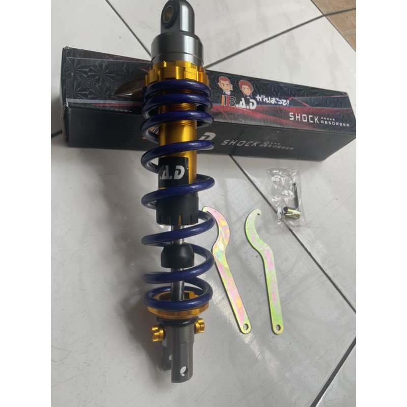 Shockbreaker Matic 310MM Beat Vario Mio Scoopy new Biru