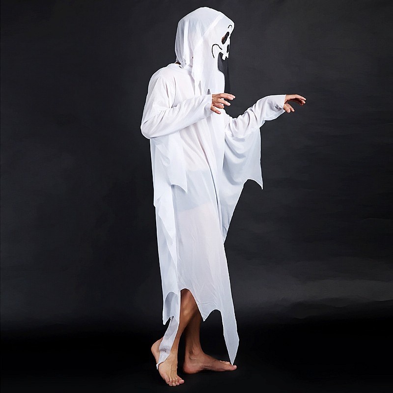 Kostum Halloween Hantu Putih Cosplay White Ghost Seprei White Ghost