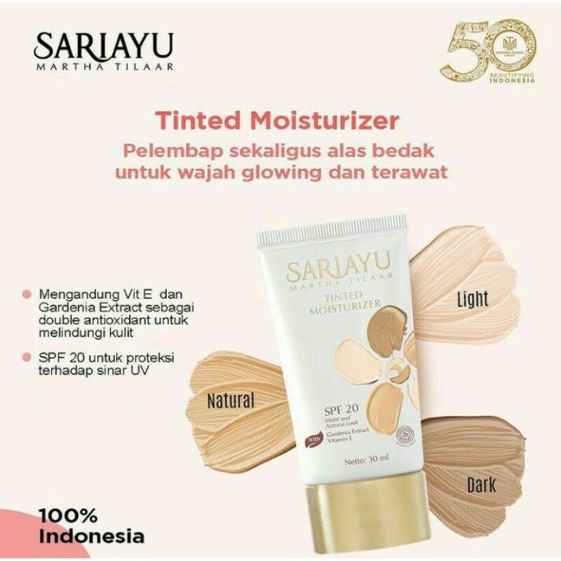 Sariayu Tinted Moisturizer