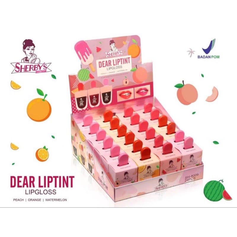 [Per Batang] Liptint SHERBY’s Ice Cream Dear Lip Tint Sherby Original BPOM