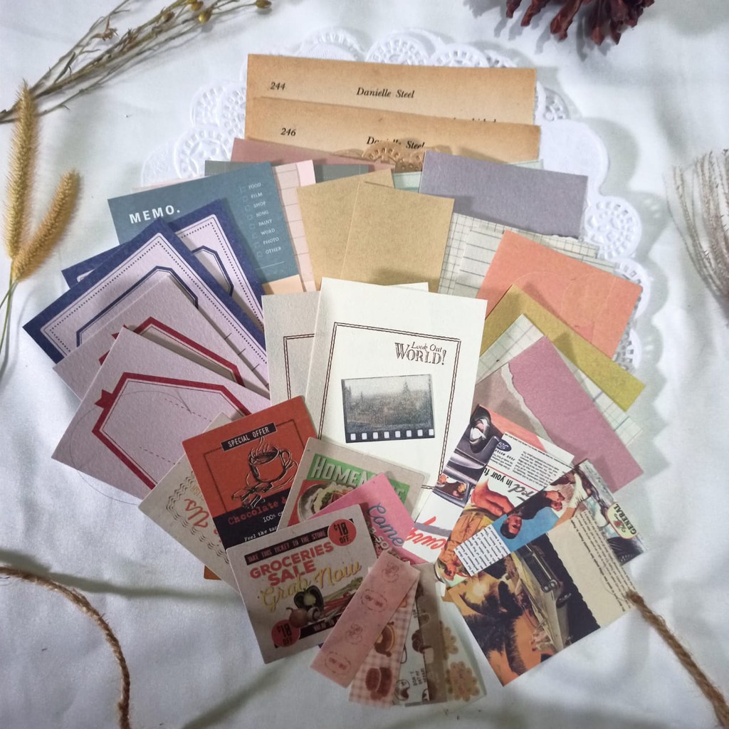 

Bundle journal paper(B) kertas jurnal murah kertas murah studygram journaling kertas vintage