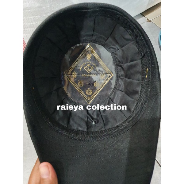 topi pet pdu polwan / topi pet pdu polisi wanita