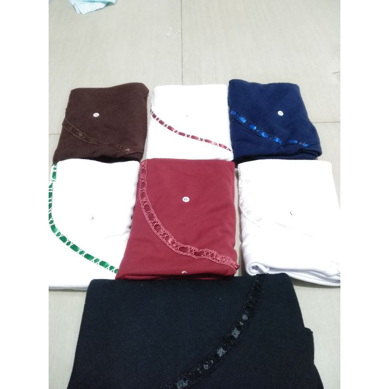Hijab anak sekolah / kerudung anak sekolah / hijab serut