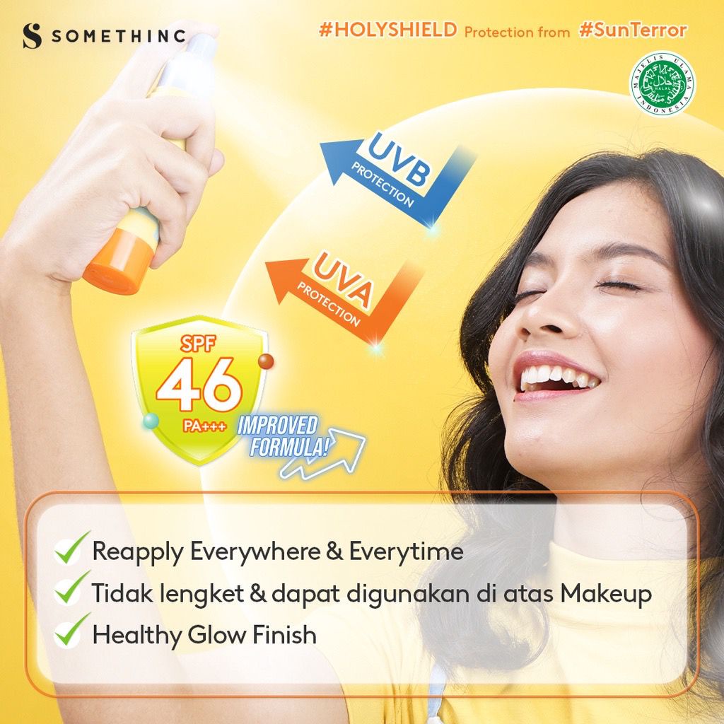 SOMETHINC Holyshield! Sunscreen Shake Mist SPF46 PA+++