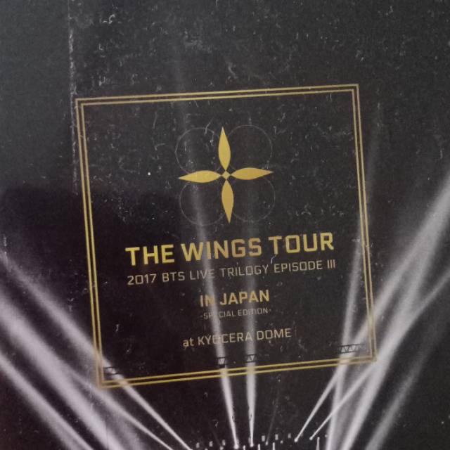 BTS Dvd the wings tour