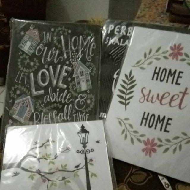 Hiasan Dinding Poster Kayu Al-122