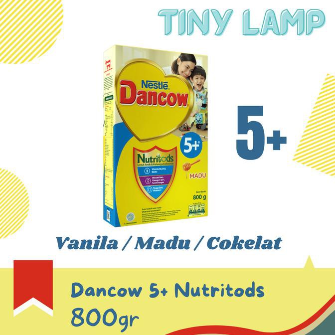 

[[BISA COD]] DANCOW 5 800gr 800 gr Vanila Cokelat Madu 5+ Nutritods - Tiny Lamp - Cokelat NEW Kode