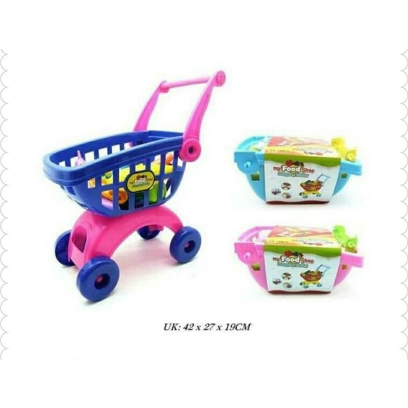 TROLI KERANJANG BELANJA ANAK / SHOPPING TROLLEY