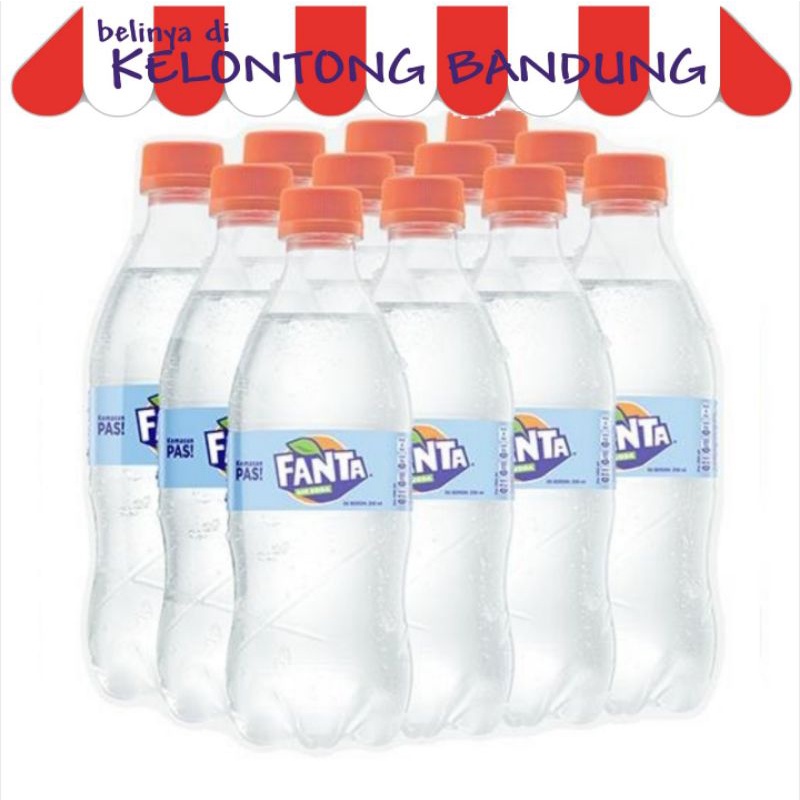 

Fanta Water 250 ml Air Soda Murni Botol Pet per pack / dus