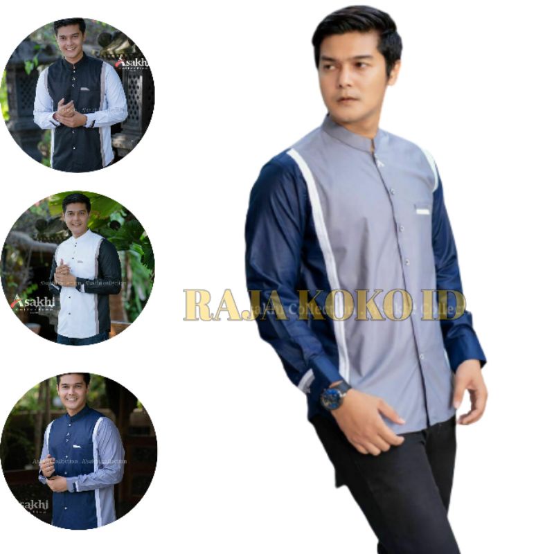 baju koko lengan panjang terbaru hadroh guz azmi az zahir seragam hadroh