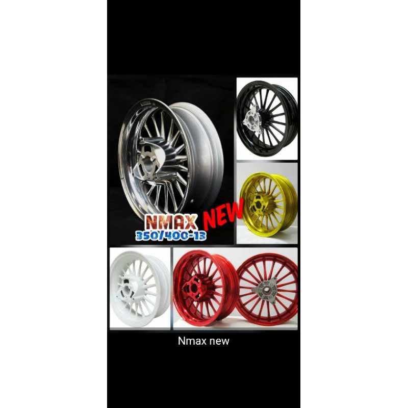velg power nmax new 2020 clasic 3.50 - 4.50 inch