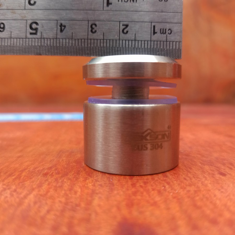 Pin Kaca Railing Solid/Padat Merk Dekkson SUS 304