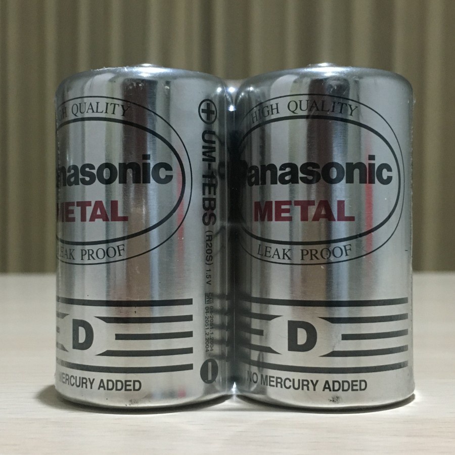 BATTERY BATERAI BATERE D / BESAR PANASONIC METAL UM-1EB/S