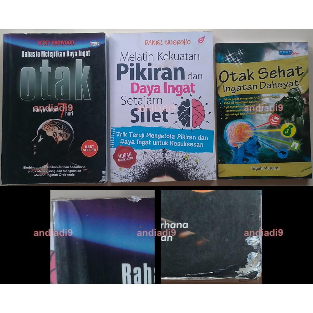 DAYA INGAT OTAK 3 BUKU