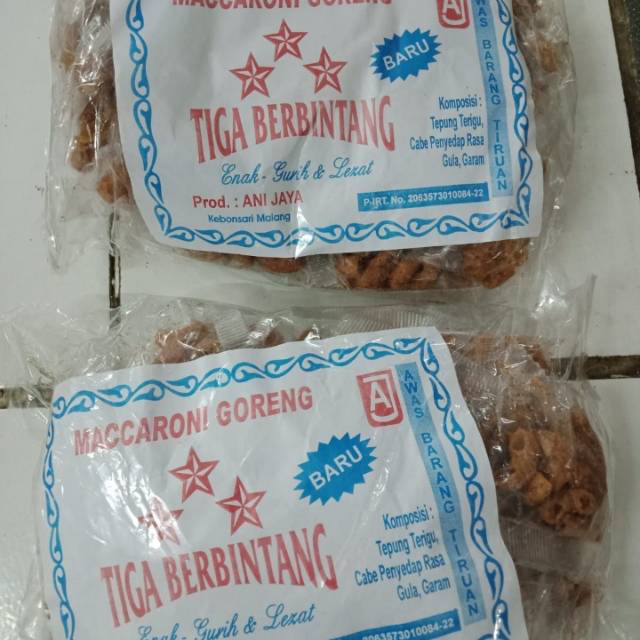 

MAKARONI JADUL 3 BINTANG