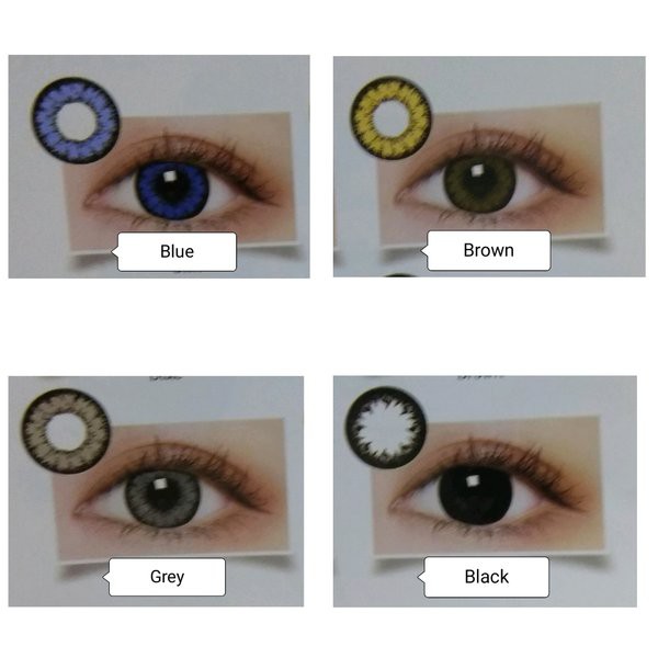 Softlens K-POP 16mm BIG EYES by Exoticon / soflen X2 KPOP 16 mm