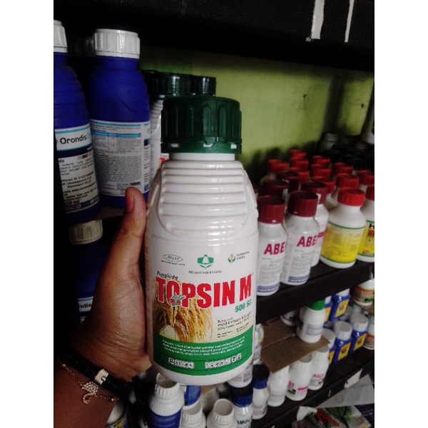TOPSIN 500ML/250ML/FUNGISIDA/PESTISIDA OBAT PERTANIAN OBAT SAWAH OBAT PADI