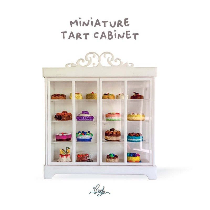 Miniature cake / tart | Miniatur furniture almari