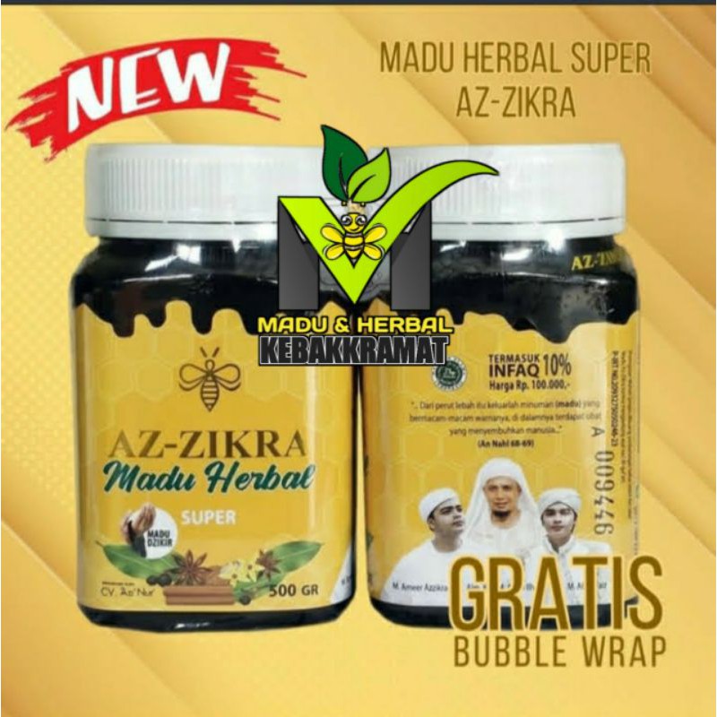 

Madu Az Zikra Herbal Super Asli 100% (free buble warp)