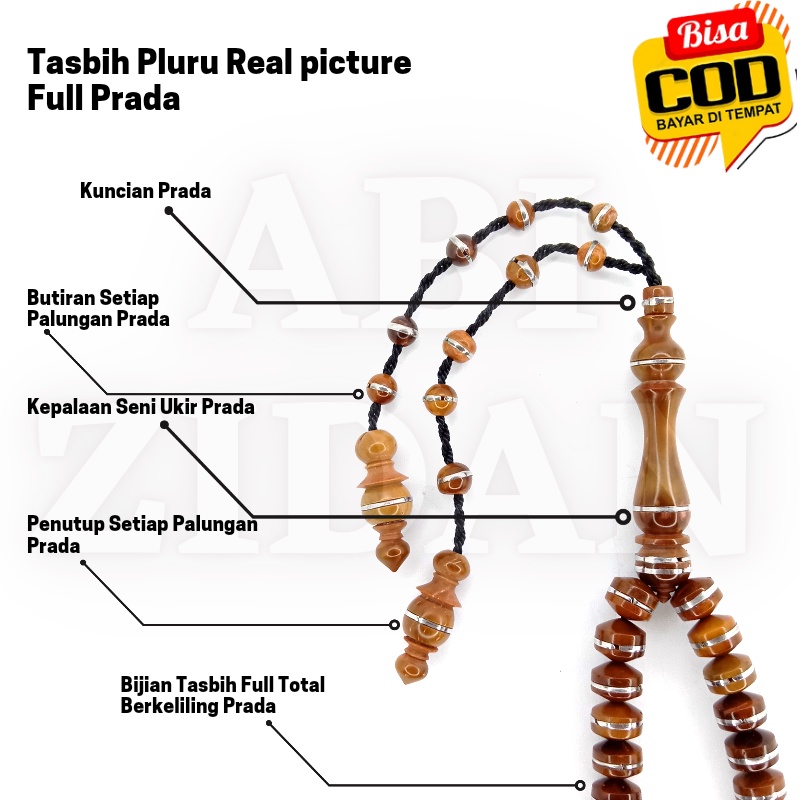 TASBIH KAOKAH EXCLUSIVE ABI ZIDAN TASBEE EKSKLUSIF KAUKAH KOKKAH