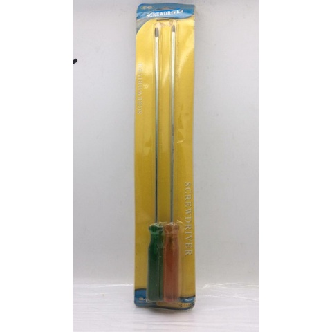OBENG RADIO TV KURUS 8 IN PLUS MINUS 2 PCS OBRAL CUCI GUDANG STOK LAMA MASIH LAYAK PAKAI