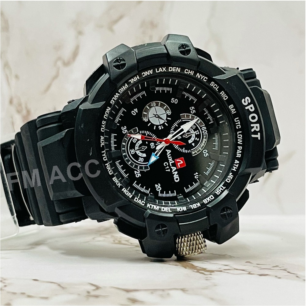 Jam Tangan SPORT Pria ANTI AIR Strapp Rubber Galvano [HARGA GROSIR]