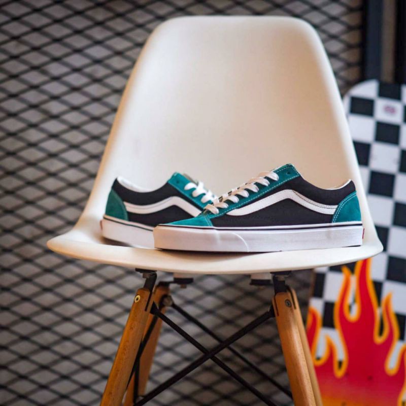 Vans Style 36 Vintage Suede Green / Black (SISA 2 PAIRS)