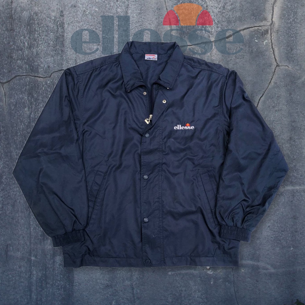 Jaket Ellesse Windbreaker Original Jacket Made in Italy - XL