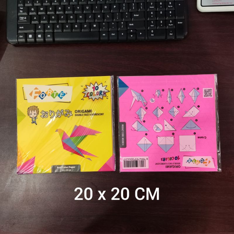 

Kertas Lipat ( Origami ) Forte 20 x 20 cm - 25 Lembar