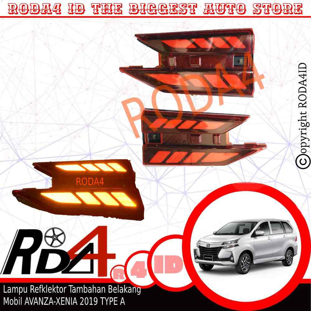 Lampu Reflektor Tambahan Belakang All New Avanza-Xenia 2019 TYPE A